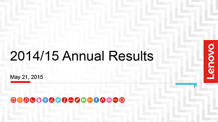FY2014/15 Annual Results