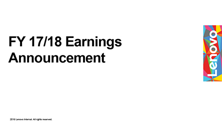 FY2017/18 Annual Results